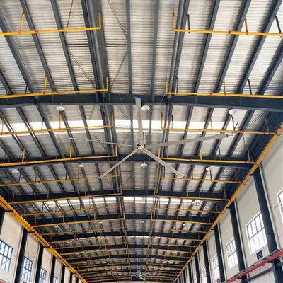 HVLS বিগ ইন্ডাস্ট্রিয়াল মোটর কুলিং ফ্যান